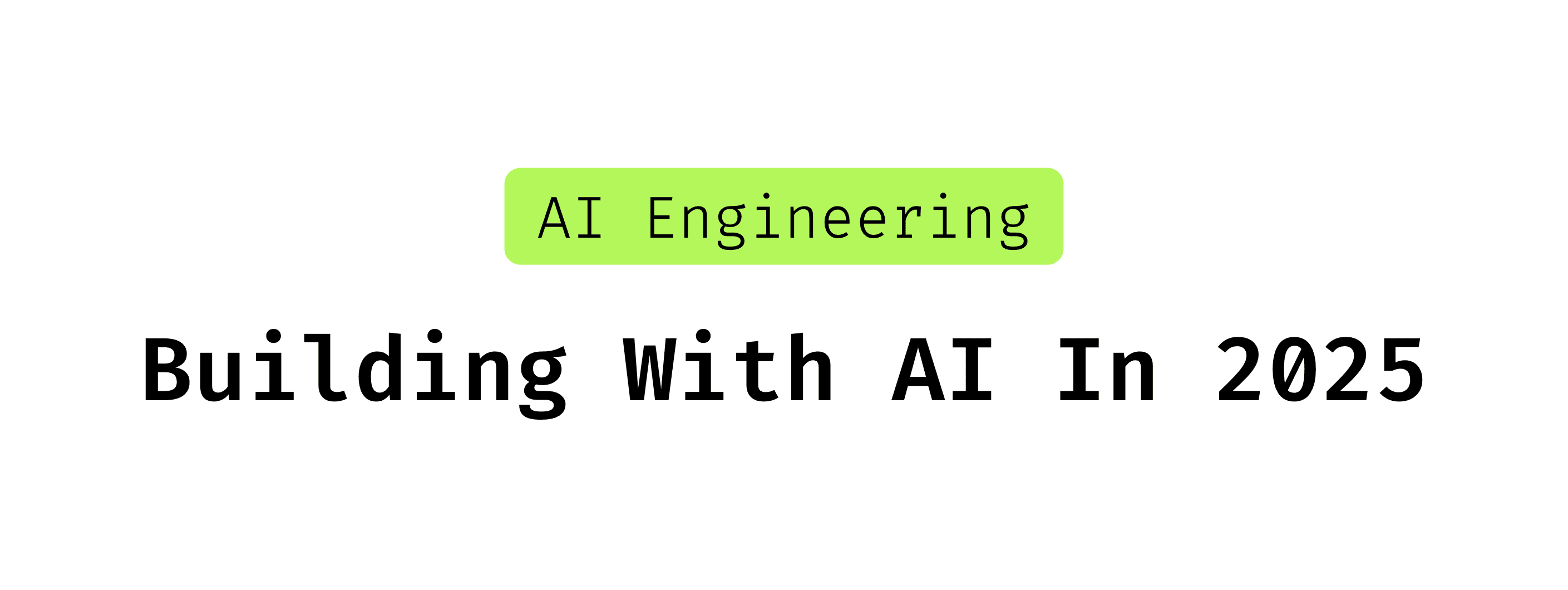 AI Engineering Patterns